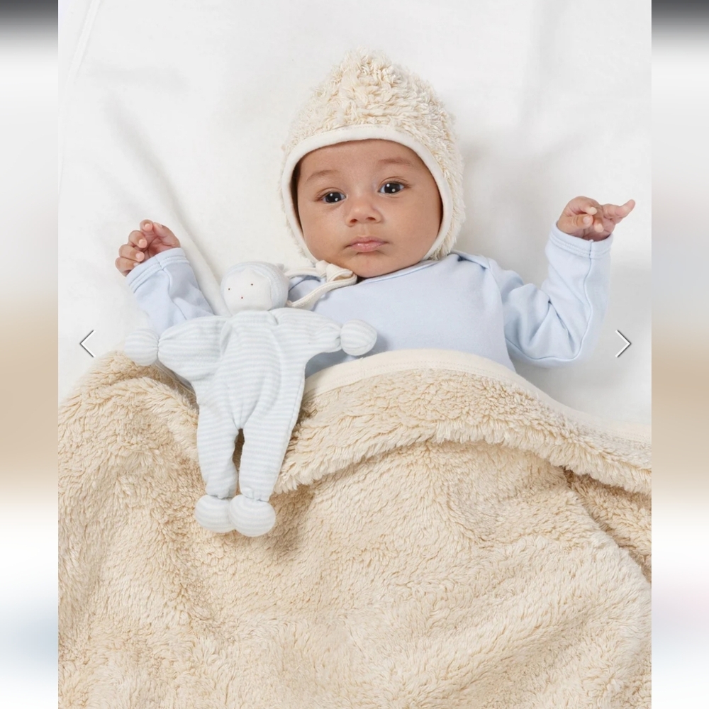 NWT lot of 2 Under The Nile Organic Cotton Dolls Newborn gifts - Picture 7 of 7